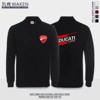 COD DUCATI motorcycle shop custom overalls Monster696 821 797 659 Panigale V4 XDiavel S Diavel1260 StreetFighter 848 1098 Scrambler800 outdoor riding POLO long-sleeved shirt