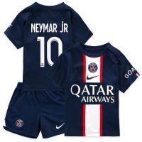 หลังจาก PSG JERSEY 2022 2023 Paris Home Stadium Childrens Suit Jersey(toppen) 2223 Saint-Germain mbappe NO MESSI Football KID set PSG Neymar JR Maillot de Foot