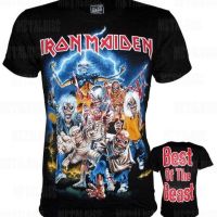 New Iron Maiden BestOfTheBeasTheMAXX เสื้อวงร็อค ไซส์ S M L XL 2023