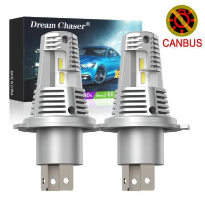 1/2pcs H4 9003 LED Headlight Bulb CSP Fanless With Canbus High &amp; Low Beam for Audi BMW Honda H4 LED Headlamp for Car Motorcycle Bulbs  LEDs  HIDs