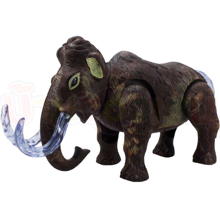 cfdtoy-ช้าง-เดินได้-มีเสียงและไฟ-ช้างแมมมอธ-ช้าง-แมมมอธ-ของเล่น-ของเล่นเด็ก-คละสี-คละแบบ-ny009-a