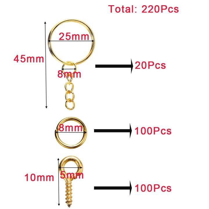 110-220pcs-set-keychain-open-jump-rings-eye-pins-jewelry-making-accessories-kits-for-diy-epoxy-resin-key-chain-key-ring-pendants