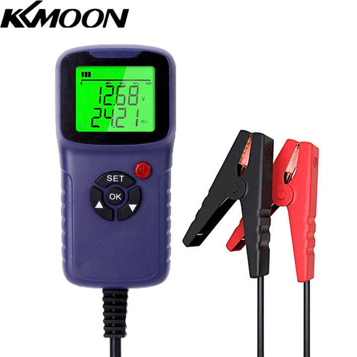 Konnwei Car Battery Charger Tester Analyzer 12V 2000CCA Battery Voltage Test Charge Circuit
