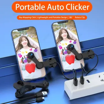 Mobile Phone Screen Auto Clicker Adjustable Connection Physical Simulation  Finger Click Device Scre