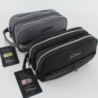 ▦☂ New Golf Clutch Bag Clutch Bag Handbag Storage Bag Golf Ball Bag Double Layer Carry-on Bag
