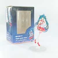 MIKU รูปโมเดล Hatsune Miku รอบสองมิติอะนิเมะสาว Chu Meng ยืนตกแต่งขายส่ง