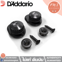 DAddario® หมุดใส่สายสะพาย ปุ่มใส่สายสะพาย ตัวล็อคสายสะพายแบบพิเศษ (Universal Strap Lock System), สีดำ - PW-SLS-01