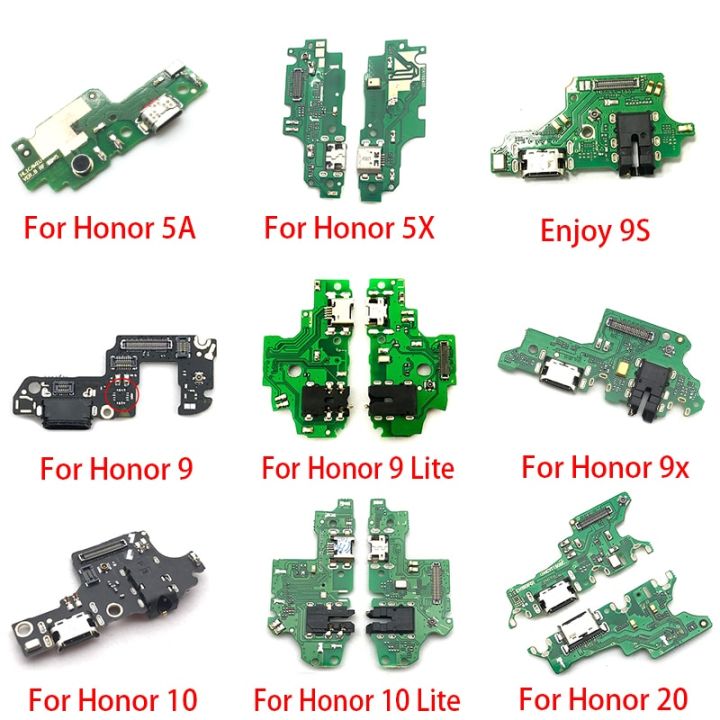 แท่นชาร์จชาร์จพอร์ต-usb-บอร์ดเฟล็กซ์หัวเชื่อมปลั๊กสายสำหรับ-huawei-honor-20-pro-5a-5x10-9x-8x-8c-การเล่นสูงสุด8-9-lite-9s
