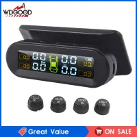 เครื่องวัดความดันลมยาง WDGOOD สำหรับการแจ้งเตือนเสียงโซลาร์tpms ไร้สายเซ็นเซอร์ภายนอก