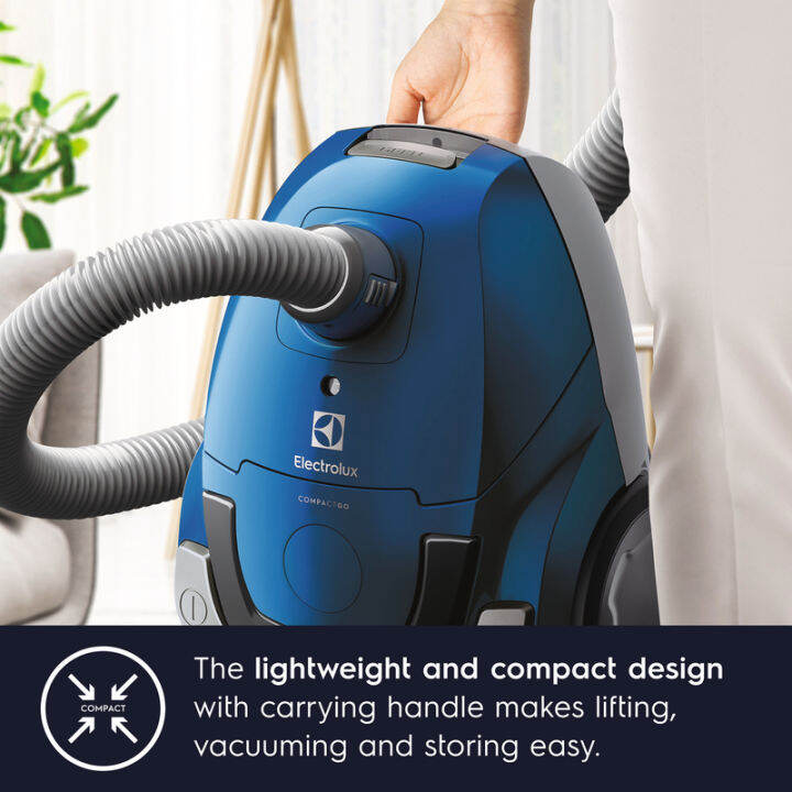 Electrolux Z1220 220240v CompactGo Bagged Vacuum Cleaner Lazada PH