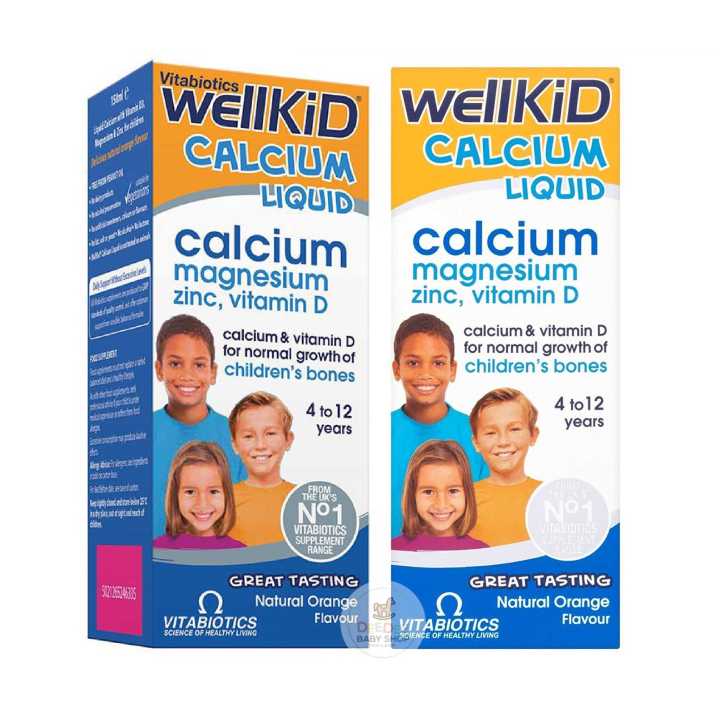 Vitabiotics Wellkid Calcium Liquid