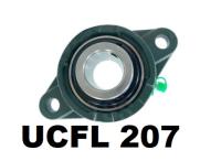 ตลับลูกปืนตุ๊กตา UCFL207-20 สำหรับเพลา 1.1/4 นิ้ว ( 1 นิ้ว 2 หุน หรือ 31.75 มม ) ไม่มีกล่อง