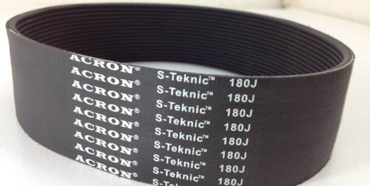 WNJ-TOOL, Ceinture Côtelée PJ 150J 160J 175J 180J 185J 170 Joules 190J 195J 200J 210J 220J Lave-Linge Treadmill Moteur Drive Fitness 2 Pièces (Couleur : 7ribs, Taille : 195J 495mm
