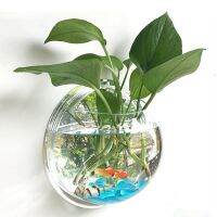 [Kitsmall] หม้อพืชติดผนังแขวน Bubble ชามอ่างปลา Aquarium ของตกแต่งบ้าน