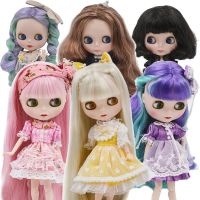 ♤♝◈ Blyth ตุ๊กตา บลายธ์ ตุ๊กตาบลายธ์ เข้ากันได้ RBL BJD Doll ไบรซ์ กล้ามเนื้อขาว ดวงตามี 4 สี มีข้อต่อร่างกาย