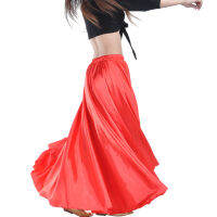 Shining Satin Long Spanish Skirt Swing dancing skirt Belly Dance skirt Sun Skirt 14 colors available VL-310