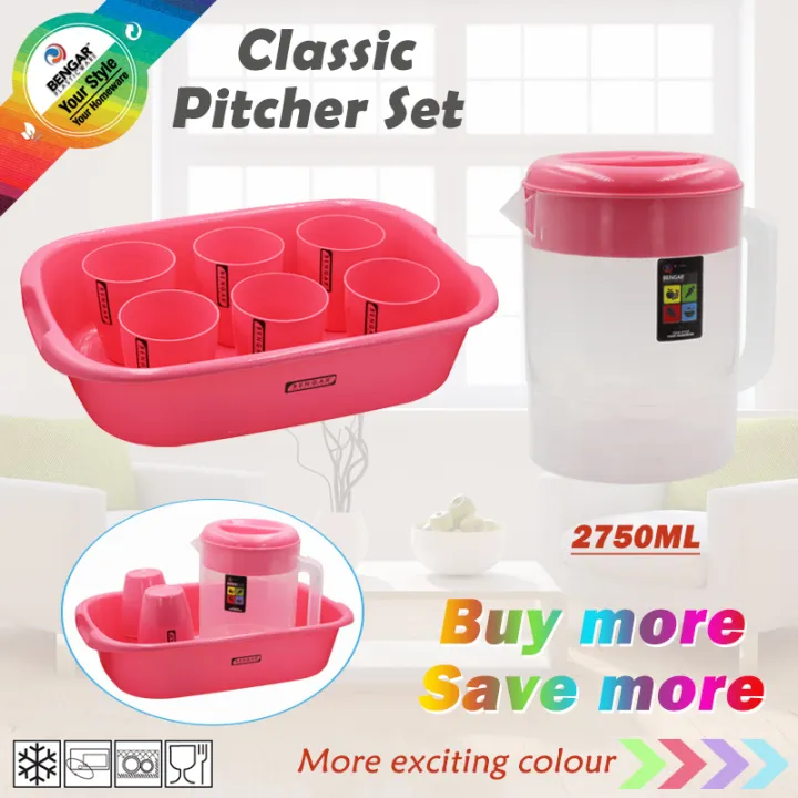 New Home Quality Collections Classic Pitcher with Comfy Handle