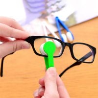 hot【DT】♟  Glasses Cleaning Rub Eyeglasses Sunglasses Spectacles Microfiber Cleaner Brushes Wiping Tools 1Pcs