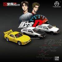 TM 1:64ไดโอดโมเดลรถโลหะผสม AE86มาสด้าโมเดลของเล่นขนาดเล็ก RX-7 Wuling รถของเล่นที่ประณีตสำหรับเด็กผู้ชาย