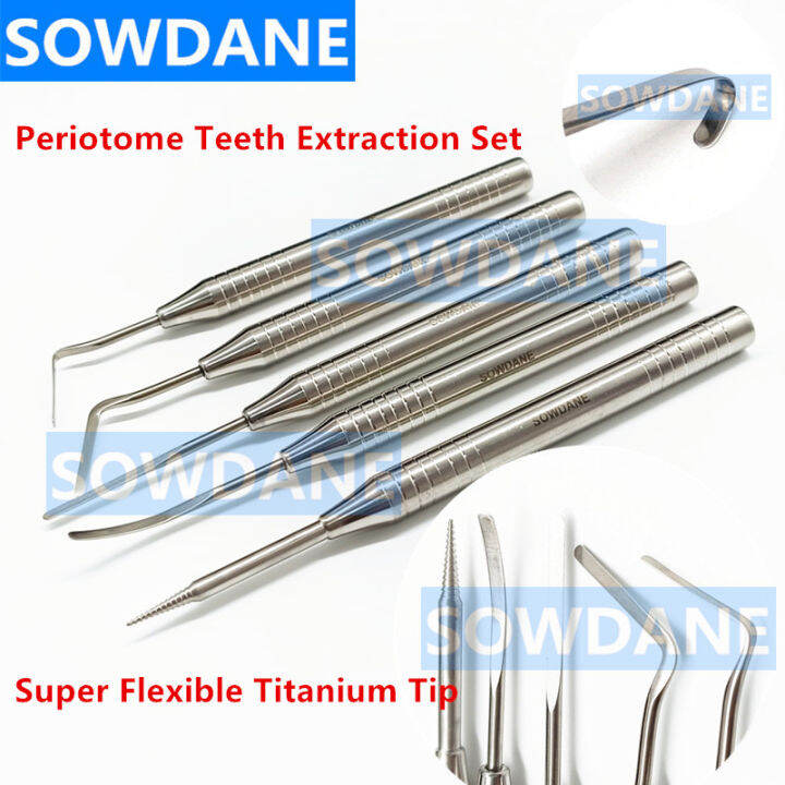 Dental Flex Periotome Power Teeth Extraction Set Tooth Extractor