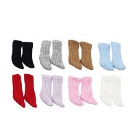 9 Colors Cute OB11 Socks Suitable for 1/12 BJD Dolls and Obitsu11DODGSC Clay Dolls Clothing Accessories