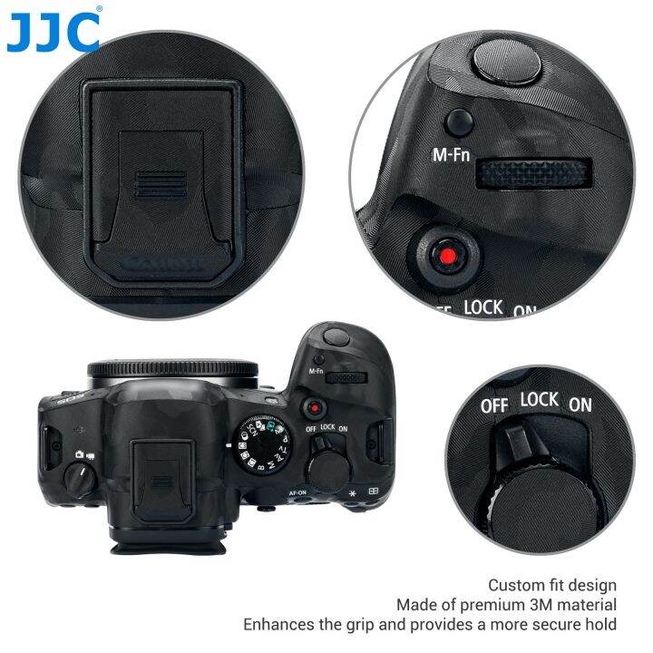 ฟิล์มผิวกล้อง-r6m2-jjc-r6ii-r62สติกเกอร์หุ้มป้องกันใช้ได้กับ-canon-eos-r6-mark-ii-อุปกรณ์เสริมกันรอยขีดข่วน3m