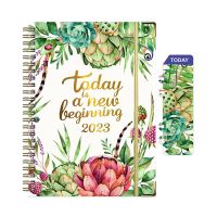 Weekly Monthly Planner Notebook 8.4 Inch X 6 Inch Planner Notebook Spiral Planner Notebook with Bookmarks A01
