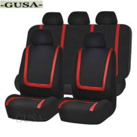 (Front Rear) Universal GUSA car seat covers For Aud all models a3 a8 a4 b7 b8 b9 q7 q5 a6 c7 a5 q3 car styling GUSA