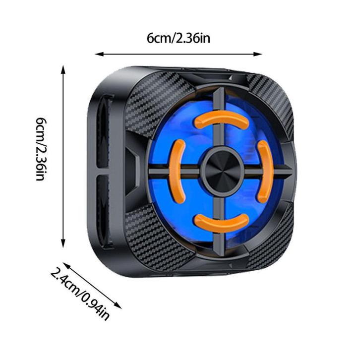 หม้อน้ำโทรศัพท์มือถือสากลพัดลมทำความเย็นแบบพกพาขนาดเล็กตัวระบายความร้อนเกมโทรศัพท์มือถือฮีทซิงค์หม้อน้ำสำหรับโทรศัพท์มือถือ