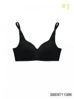 SABINA BRALESS เสื้อชั้นในไม่มีโครง รุ่น Perfect Bra รหัส SBD97110 สีดำ