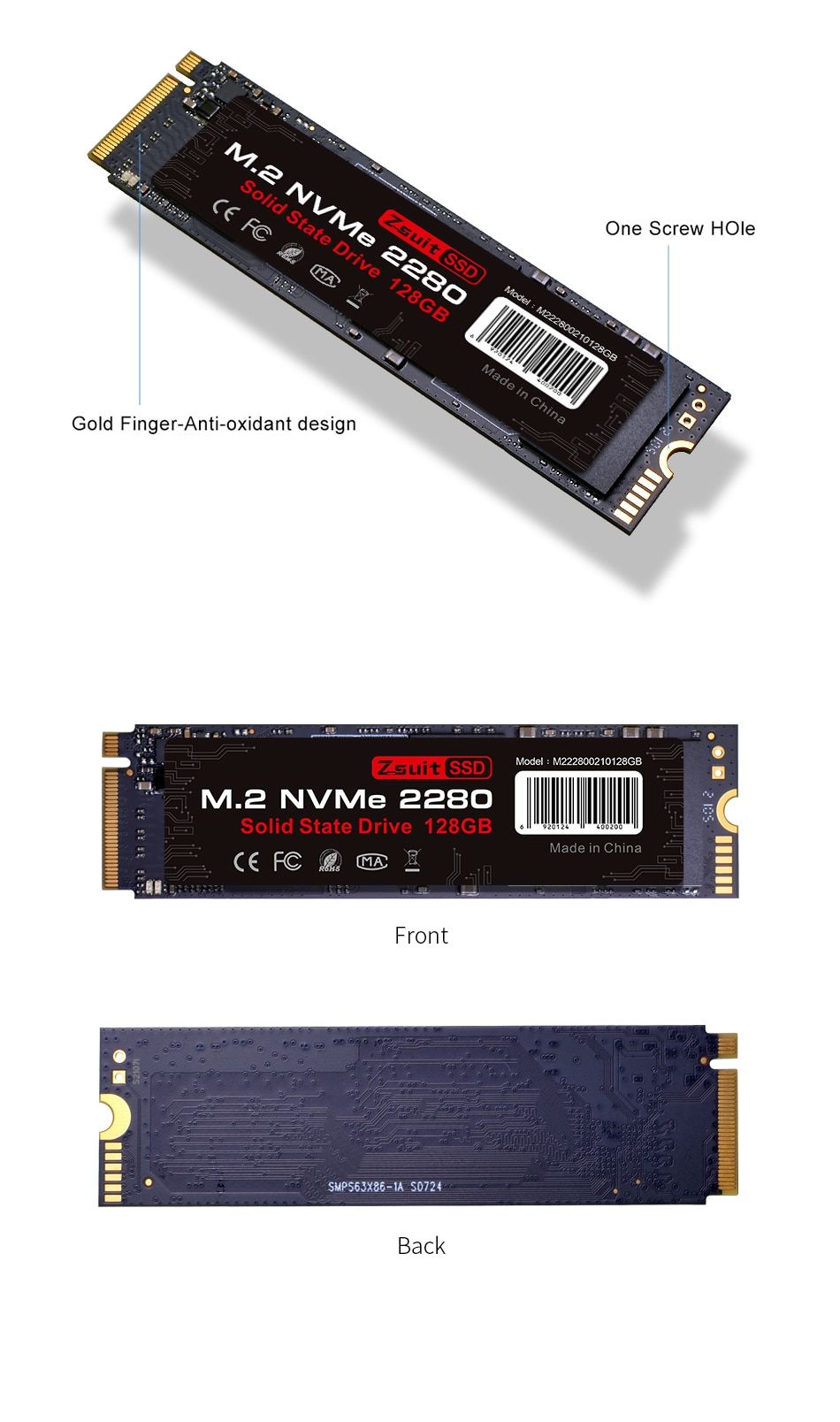 Hard Drive Disk Nvme M2 Ssd 512gb 1tb High Speed Nmve M2 Ssd Drive Pcie 30 2280 Solid State 9917