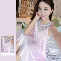 Womens Pyjamas Summer Ladies y Lace Long Dress Sleepwear Robes Nightgown Nightwear