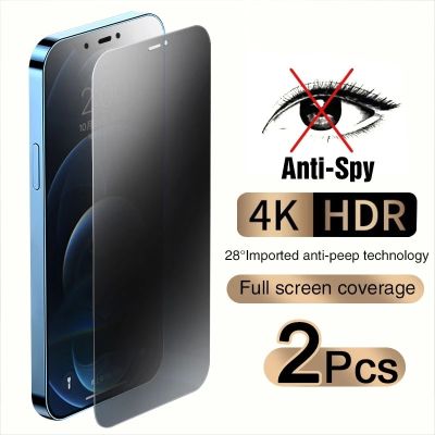 2PCS Anti-spy For iPhone 13 12 11 Pro Max Tempered Glass Private Screen Protector Glass For iPhone 12 13 mini 11pro 12pro 13pro