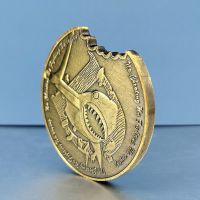 【CC】℡▥☋  Painted Metal Commemorative Coin Custom Crafts Collectible Badge