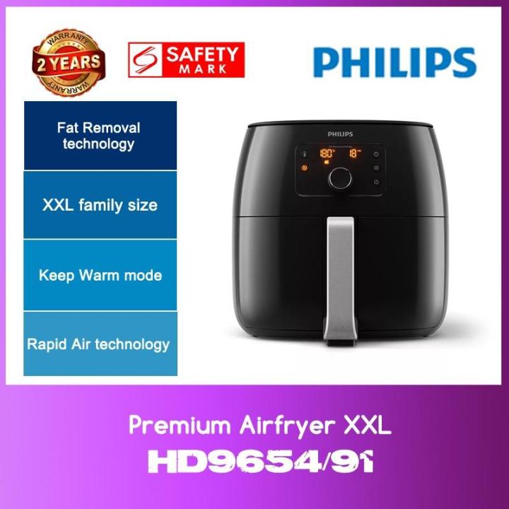 Philips Premium Airfryer XXL with Fat Removal and Rapid Air