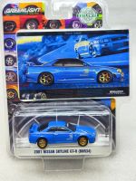 ไฟเขียว1:64 NISSAN GT-R Collection Metal Die-Cast Simulation Model Cars Toys
