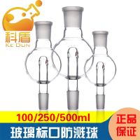 ✗⊙ Glass spray ball 14/19 500/1000 100/250 / ml 24/29 straight buffer explosion-proof lamps rotary evaporation instrument accessories