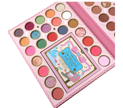 อายแชโดว์ ONEYIOO Eyeshadow Palette Glitter Shimmer แป้งกลิตเตอร์ Matte 70 สี (P38)