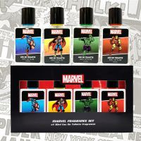 MARVEL Fragrance Set 30ml.x4 ชุดเซ็ตสเปรย์น้ำหอมลิขสิทธิ์แท้จากมาร์เวล 4 กลิ่นหอมสุดสตรองแนวซุปเปอร์ฮีโร่สายเท่ห์.