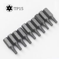 10ชิ้น/ล็อต25มม.ไขควงไขควง Torx พร้อม T10 T15 T20 T25 T27 T30 T40 1/4นิ้ว Hex Shank ไขควงไฟฟ้าดอกไขควงหัวจีบชุด