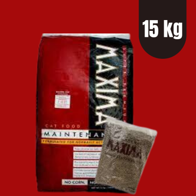 [ยกกระสอบ] อาหารแมว Maxima Cat Food แม็กซิม่า เกรดพรีเมี่ยม ขนาด 15 กิโลกรัม