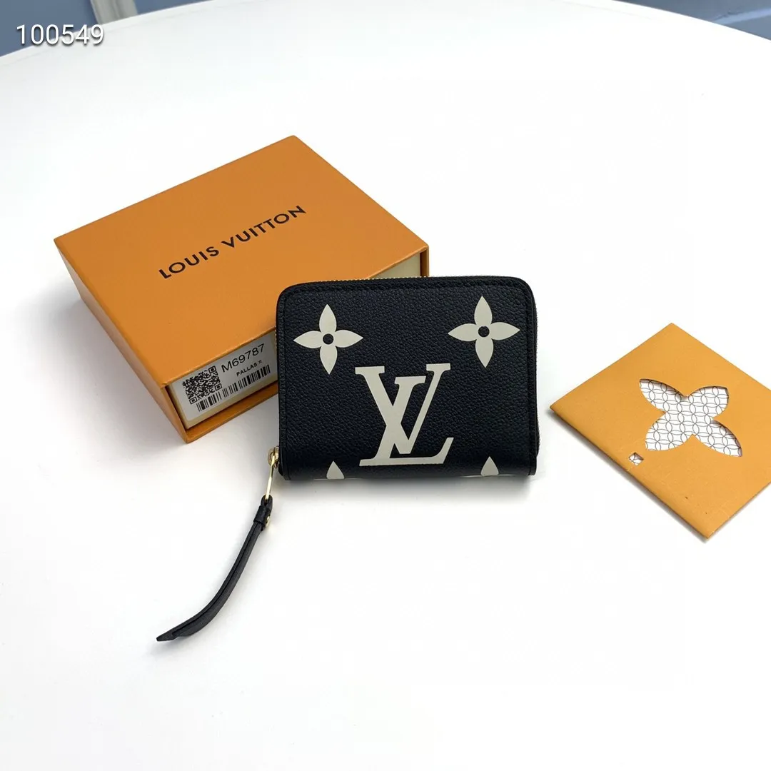 Double Zip Pochette Monogram Empreinte Leather  Wallets and Small Leather  Goods  LOUIS VUITTON