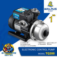 WALRUS ปั้มน้ำอัตโนมัติ ระบบแรงดันคงที่ ขนาดท่อเข้าออก 1นิ้ว กำลัง 180วัตต์ รุ่น TQ-200 (Made in Taiwan) (รับประกันมอเตอร์ 5ปี)