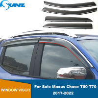 หน้าต่าง Visor สำหรับ Saic Maxus Chase T60 T70 2017 2018 2019 2020 2021 2022รถภายนอก Visor Vent Shade Sun Rain Guard Deflector