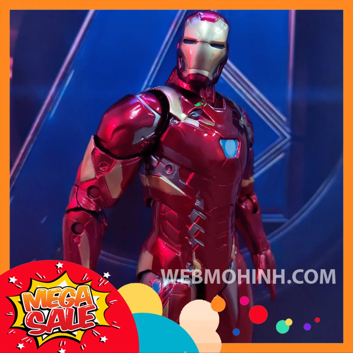 🌟Chính Hãng🌟 Mô Hình Người Sắt Iron Man Mark 43 Avengers Zd Toys Full Box  | Lazada.Vn