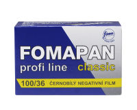 ฟิล์มขาวดำ Fomapan 100 35mm 135-36 Black and White Film ฟิล์ม 135 35มม.