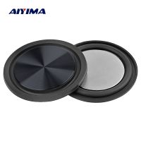 AIYIMA 2Pcs 61MM Bass Radiator Speaker Diaphragm Subwoofer Vibration Passive Rubber Plate DIY Woofer Audio