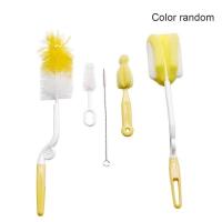 Stylish 5Pcs Multifunctional Baby Sponge Cleaning Brush Cup Brush Bottle Brush Brush Washing tool