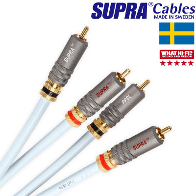 SUPRA EFF-ISL RCA Analogue interconnect ยาว 1เมตร Made in Sweden / ร้าน All Cable