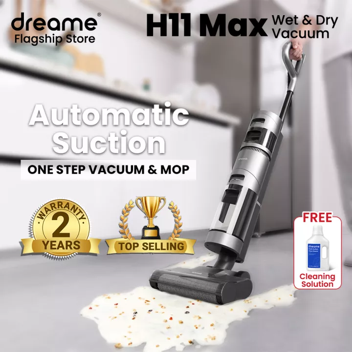 Dreame H11 Max Wet and Dry Cordless Vacuum Cleaner Auto Dirt Detection